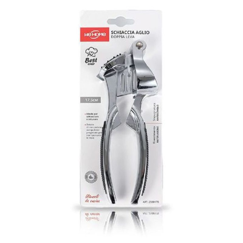 WeHome Spremiaglio manuale pressa Schiaccia aglio Acciaio inox uten...