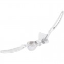 Spremiaglio manuale pressa Schiaccia aglio Acciaio inox utensile cucina manico