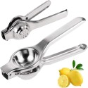 Spremiagrumi manuale spremi lime limone agrumi pressione acciaio inox succo 2pz