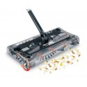 Scopa elettrica con batteria ricaricabile e manico snodabile  Swivel Sweeper MAX (4 spazzole rotanti)