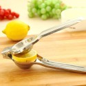 Spremiagrumi manuale spremi lime limone agrumi pressione acciaio inox succo 2pz
