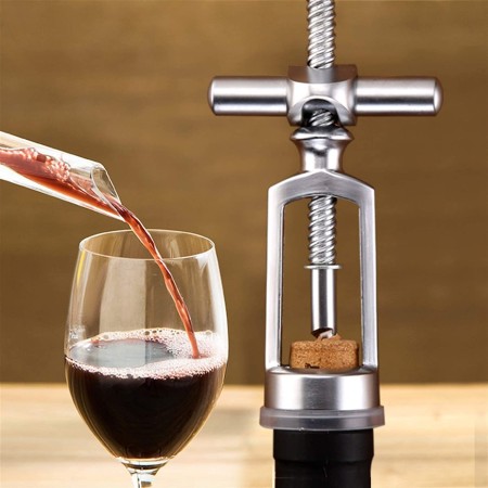 Cavatappi Apribottiglie Tappi Sughero vino Sommelier Ristorante Bar tavolo 17cm