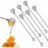WeHome Cucchiaio per miele 6 pezzi bastone dosamiele spargimiele da...