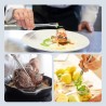 WeHome 2x Pinza da cucina in acciaio per alimenti multiuso carne pe...