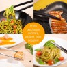 WeHome 2x Pinza da cucina in acciaio per alimenti multiuso carne pe...