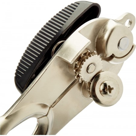 Apriscatole manuale in acciaio inox impugnatura antiscivolo leva capsule latta 