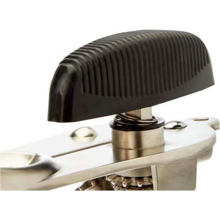 Apriscatole manuale in acciaio inox impugnatura antiscivolo leva capsule latta 