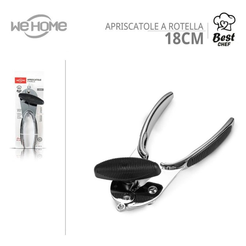 WeHome Apriscatole manuale in acciaio inox impugnatura antiscivolo ...