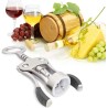 WeHome Cavatappi a leva Apri bottiglie Tappi vino birra sughero cuc...