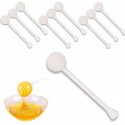 Cucchiaio per miele in PP 10 pezzi bastone dosamiele spargimiele da cucina 145mm
