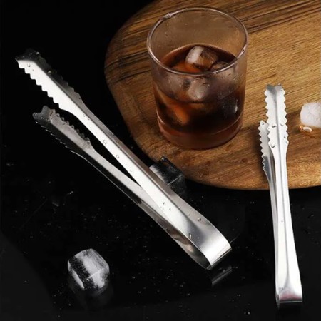 Pinza a molla per ghiaccio cocktail limone arancia bar ristorante 4 pz 19,5 cm