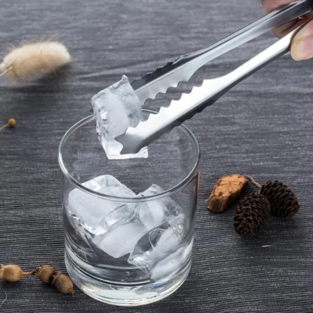 Pinza a molla per ghiaccio cocktail limone arancia bar ristorante 4 pz 19,5 cm