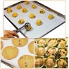 2x Cucchiaio Dosatore Per Gelato A Molla Palle Servire Cucina 4/5/6...