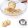 2x Cucchiaio Dosatore Per Gelato A Molla Palle Servire Cucina 4/5/6...