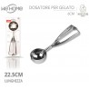2x Cucchiaio Dosatore Per Gelato A Molla Palle Servire Cucina 4/5/6...