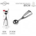 2x Cucchiaio Dosatore Per Gelato A Molla Palle Servire Cucina 4/5/6 cm acciaio