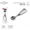 2x Cucchiaio Dosatore Per Gelato A Molla Palle Servire Cucina 4/5/6...