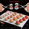 WeHome Pinza clip per polpette riso crocchette acciaio inox 4,5 cm ...