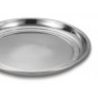 WeHome 6x Vassoio Piatto In Acciaio Inox Portata Cucina rotondo da ...