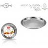 WeHome 6x Vassoio Piatto In Acciaio Inox Portata Cucina rotondo da ...