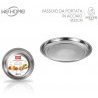 WeHome 6x Vassoio Piatto In Acciaio Inox Portata Cucina rotondo da ...