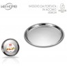 WeHome 6x Vassoio Piatto In Acciaio Inox Portata Cucina rotondo da ...