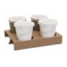 Lulù 200 Coperchi per bicchieri caffè BIO 90ml per trasporto asport...