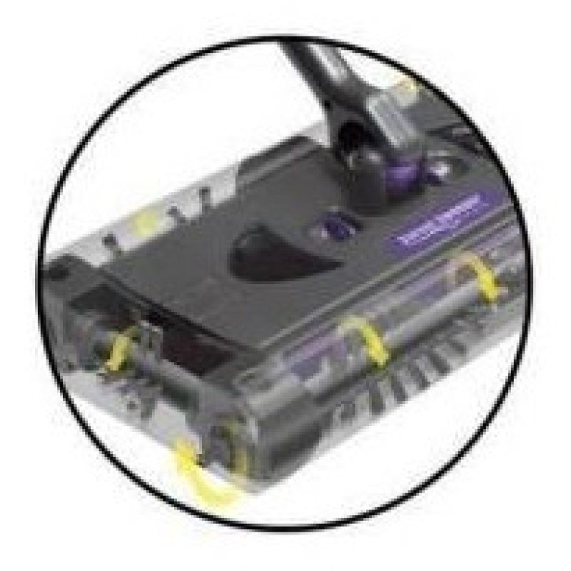 Scopa elettrica con batteria ricaricabile e manico snodabile  Swivel Sweeper MAX (4 spazzole rotanti)