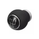 Pomello cambio auto universale adattatori 6 5 marce base in metallo eco pelle