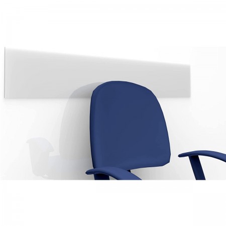3 Battisedia batti sedia trasparente salva proteggi muro parete 12x80cm antiurto
