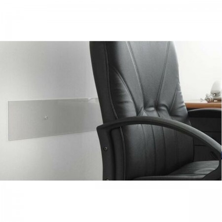 3 Battisedia batti sedia trasparente salva proteggi muro parete 12x80cm antiurto