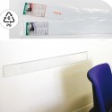 3 Battisedia batti sedia trasparente salva proteggi muro parete 12x80cm antiurto