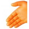NEWMEDGLOVES 50 Guanti monouso in nitrile arancio senza polvere no ...