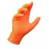 NEWMEDGLOVES 50 Guanti monouso in nitrile arancio senza polvere no ...