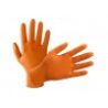 NEWMEDGLOVES 50 Guanti monouso in nitrile arancio senza polvere no ...