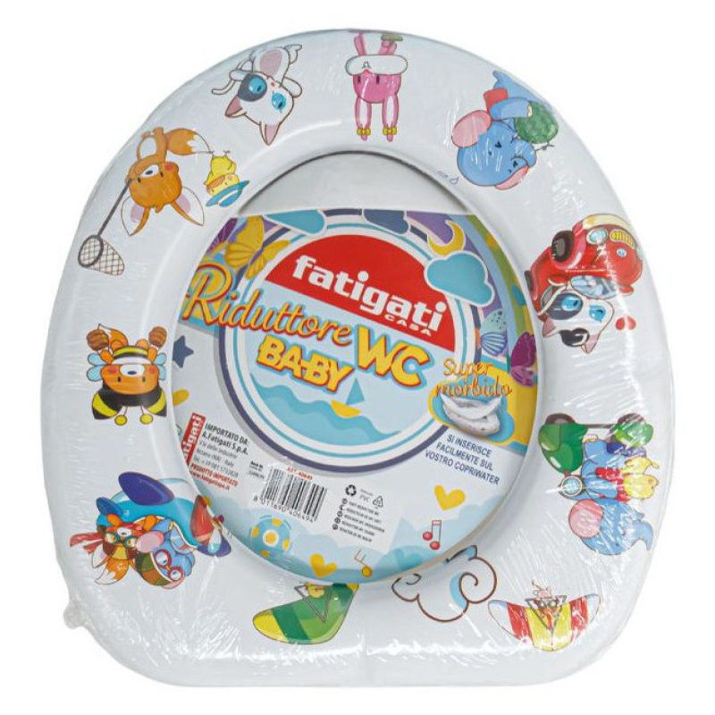 Riduttore per WC in morbido PVC x bambini sedile copri water fantas...