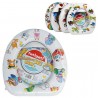Riduttore per WC in morbido PVC x bambini sedile copri water fantas...