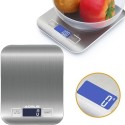 Bilancia da cucina digitale LCD acciaio inox alimenti tara 1g - 5Kg elettronica