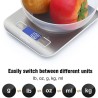 Aorlis Bilancia da cucina digitale LCD acciaio inox alimenti tara 1...
