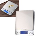 Bilancia elettronica bilancino di precisione digitale 0.1g-500g LCD cucina pesa