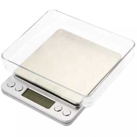 Bilancia elettronica bilancino di precisione digitale 0.1g-500g LCD cucina pesa