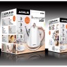 Aorlis Bollitore elettrico in acciaio 1,5L acqua 2000W scalda bevan...