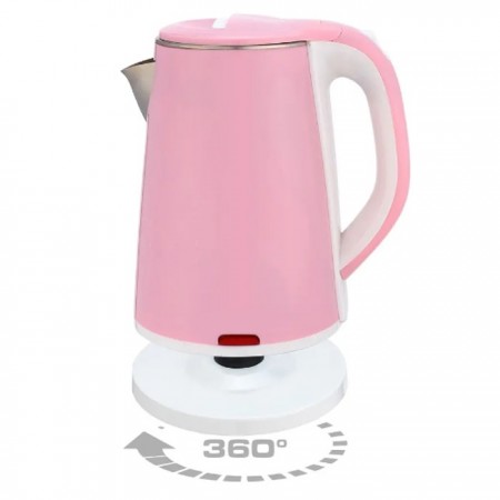 Bollitore elettrico in acciaio scalda bevande 2,3L acqua 2000W per tisane tè