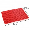 Tappetino in silicone cucina riduci grassi cottura forno piramidi antiaderente