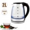 Aorlis Bollitore elettrico vetro 2000W 2L scalda bevande acqua per ...