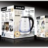 Aorlis Bollitore elettrico vetro 2000W 2L scalda bevande acqua per ...