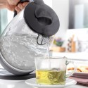 Bollitore elettrico vetro 2000W 2L scalda bevande acqua per tisane te' infusi