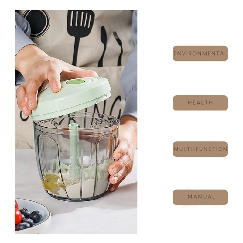 Aorlis Tritaverdure tritatutto manuale chopper a corda frutta verdu...
