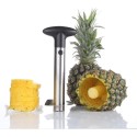 2x Kit taglia ananas sbuccia affetta in acciaio inox cucina tagliananas torsolo