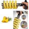 Aorlis 2x Kit taglia ananas sbuccia affetta in acciaio inox cucina ...